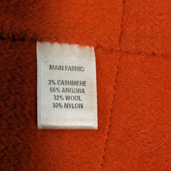 ST. JOHN Cashmere/Angora-Blend Jacket/Coat with Shawl Collar and Belt - Picture 8 of 8